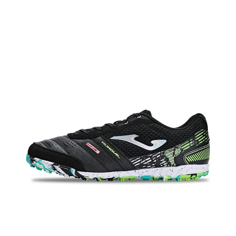 Joma TF Rubber Broken Studs Anti Slip Wear Resistant Soccer Shoes Men's Black-0