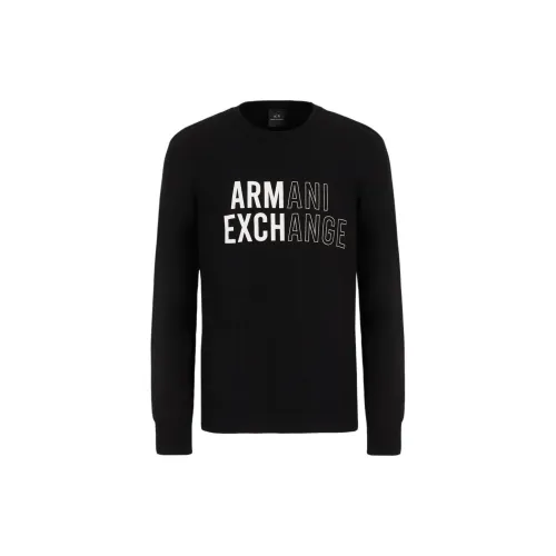 ARMANI EXCHANGE Knitwear Men Black