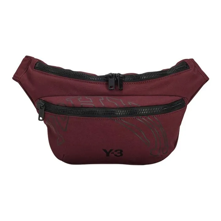 Adidas Y 3 Morphed Crossbody Bag Shadow Red-0