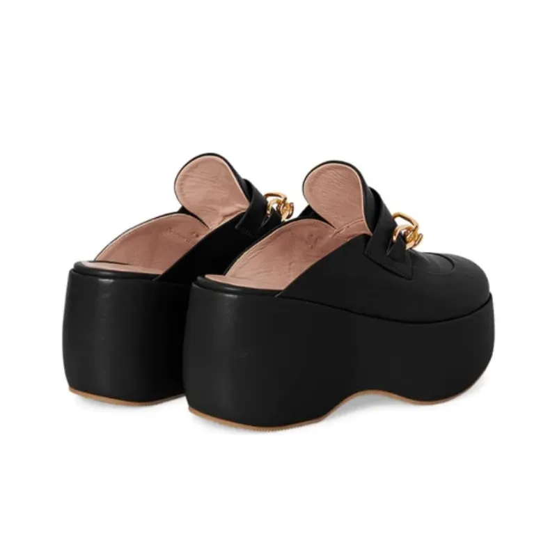 ROSETTA GETTY Platform Clog Loafers-3