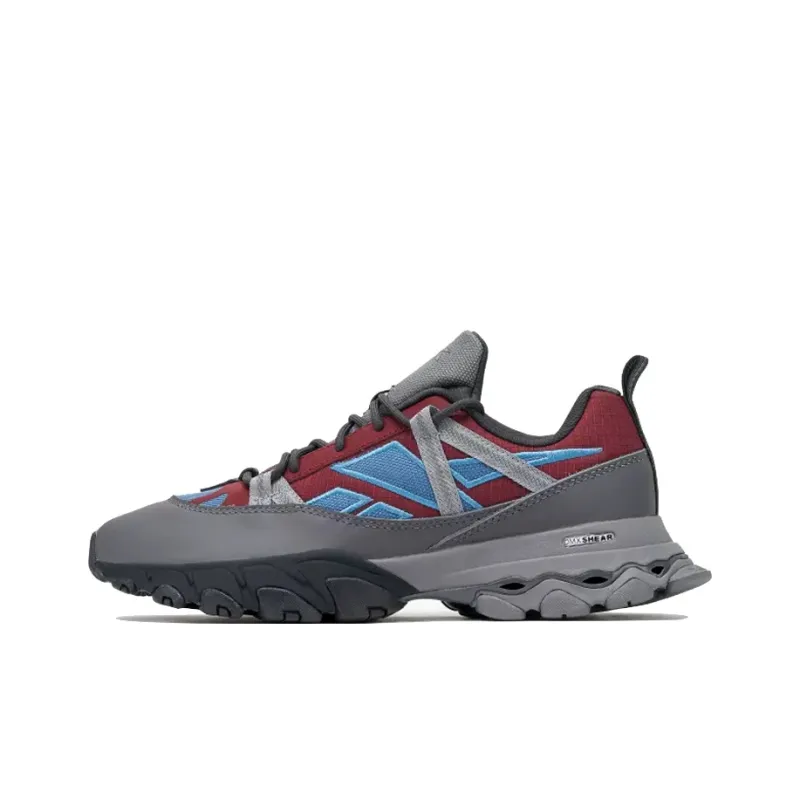 Reebok Dmx Trail Shadow 'Cloud Grey Burgundy Steel Blue'-0