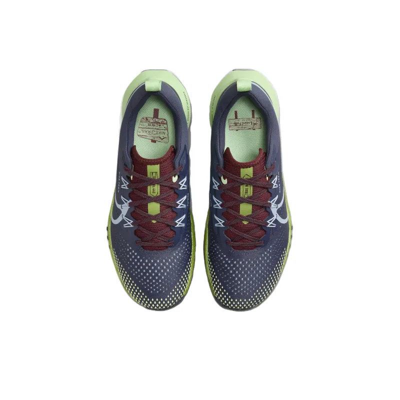 Nike React Pegasus Trail 4 Thunder Blue Chlorophyll Vapor Green Light Armory Blue Women's-3