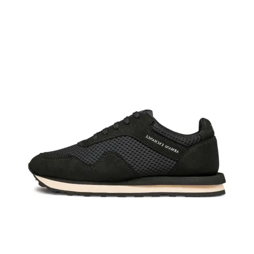 ARMANI EXCHANGEAE Low Top Casual Shoes Men's Black