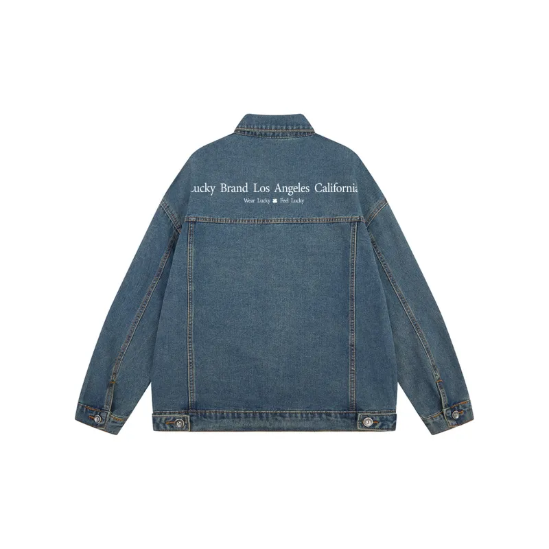 LUCKY BRAND Denim Jackets Unisex-7