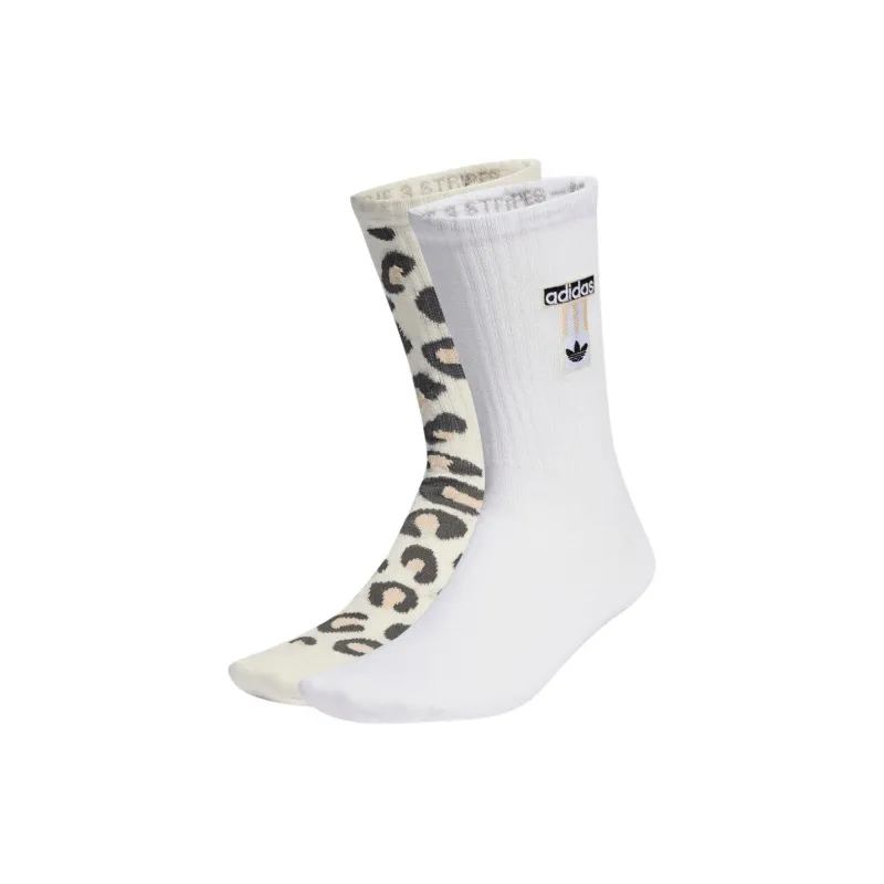 Adidas Originals Mid-Calf Socks Unisex 2 Pack-0
