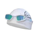 [Goddess Package]Comfortable Anti-Fog Swim Goggles+Fashion Waterproof Hair Care Swimming Cap