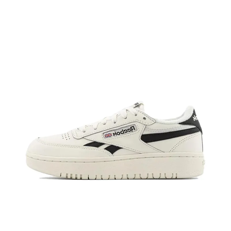 Reebok Women's Club C Double 'Chalk Black' Women's-0