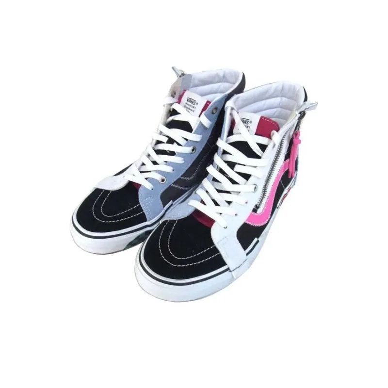 Vans Sk8 Hi Cap Black Azalea Pink-2