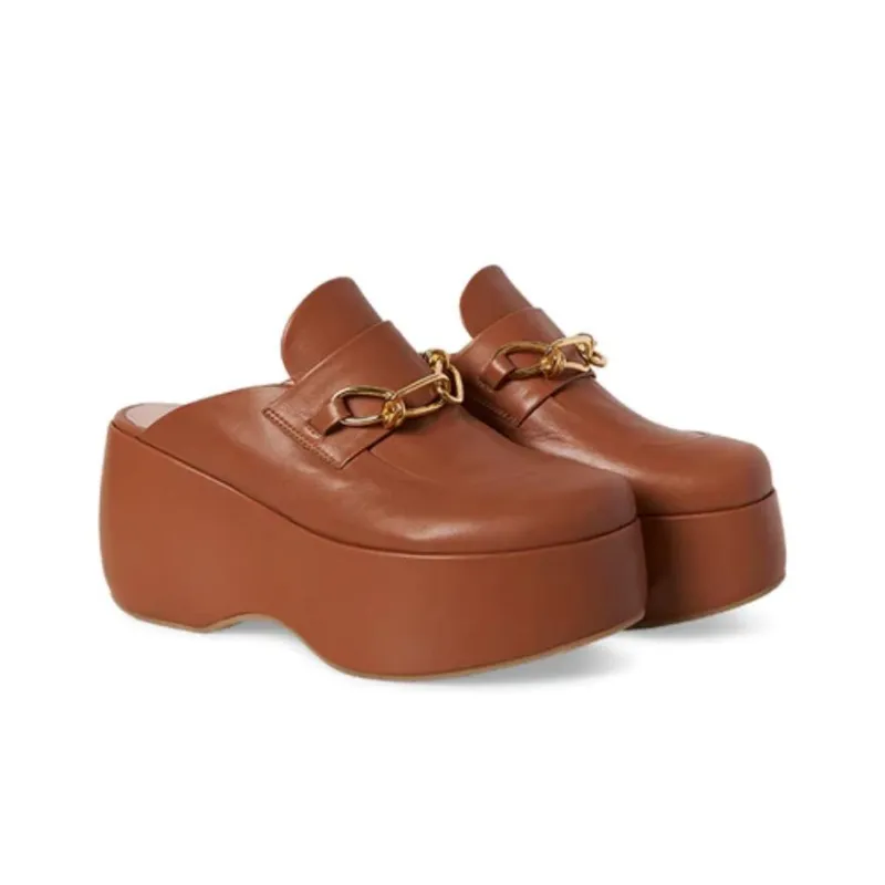 ROSETTA GETTY Platform Clog Loafers-2