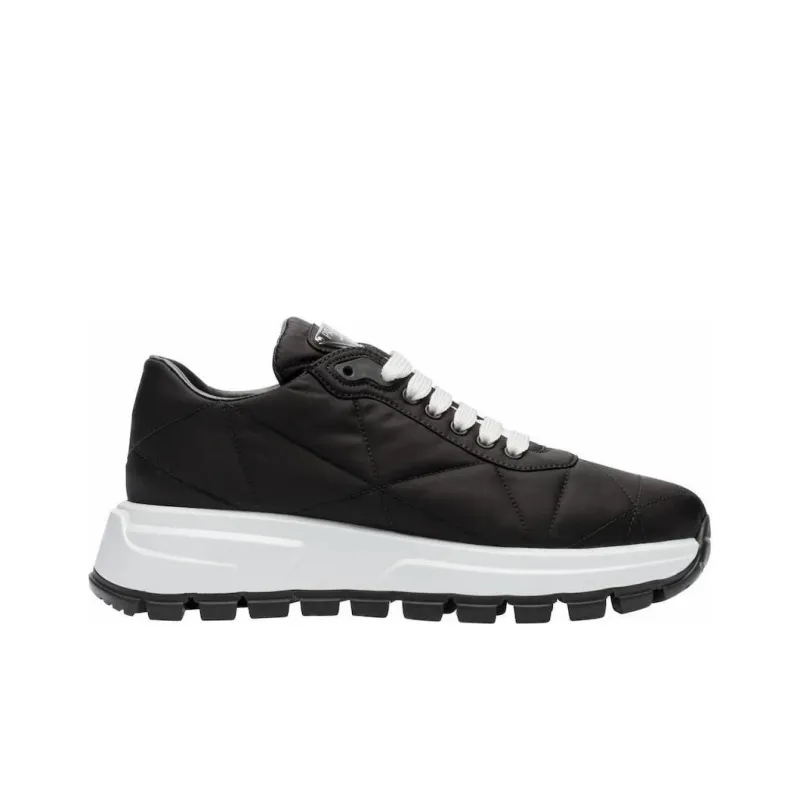 PRADA Low Top Casual Shoes Women's Black-1