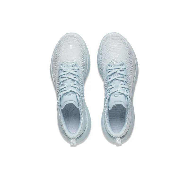 LiNing Super Light 21 Cushioned Slip Resistant Abrasion Resistant Breathable Low Top Casual Running Shoes Women's Blue-4