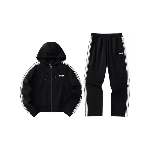 Anta Sports Life Collection Casual Suit Women's Basic Black