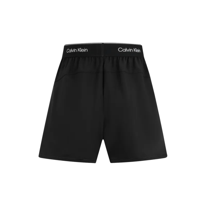 CALVIN KLEIN Casual Shorts Women's Space Black-1