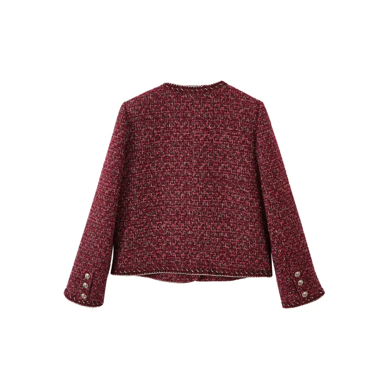 XIANGYING Jackets Women's Red-1