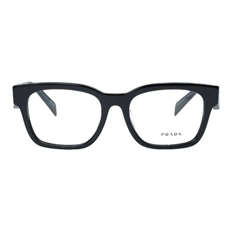 PRADA Plate Frame Square Eyeglass Frames Men's-1