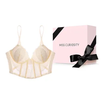 MISS CURIOSITY Bra Thin Cover Gift Box Set Women's