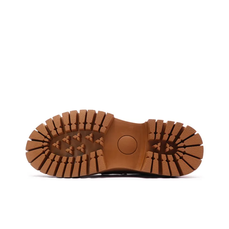 V ZERO FIVE Casual Shoes Men's Yellow Brown-5