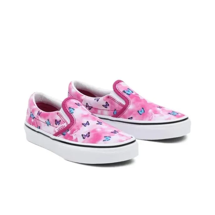 Vans Classic Slip On Butterfly 'Dream Fuchsia'-1