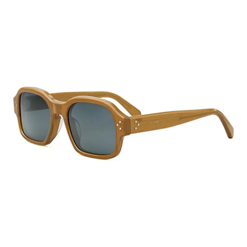 CELINE Square Sunglasses Unisex Brown-1