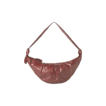 Lemaire Large Croissant Bag Brick Red
