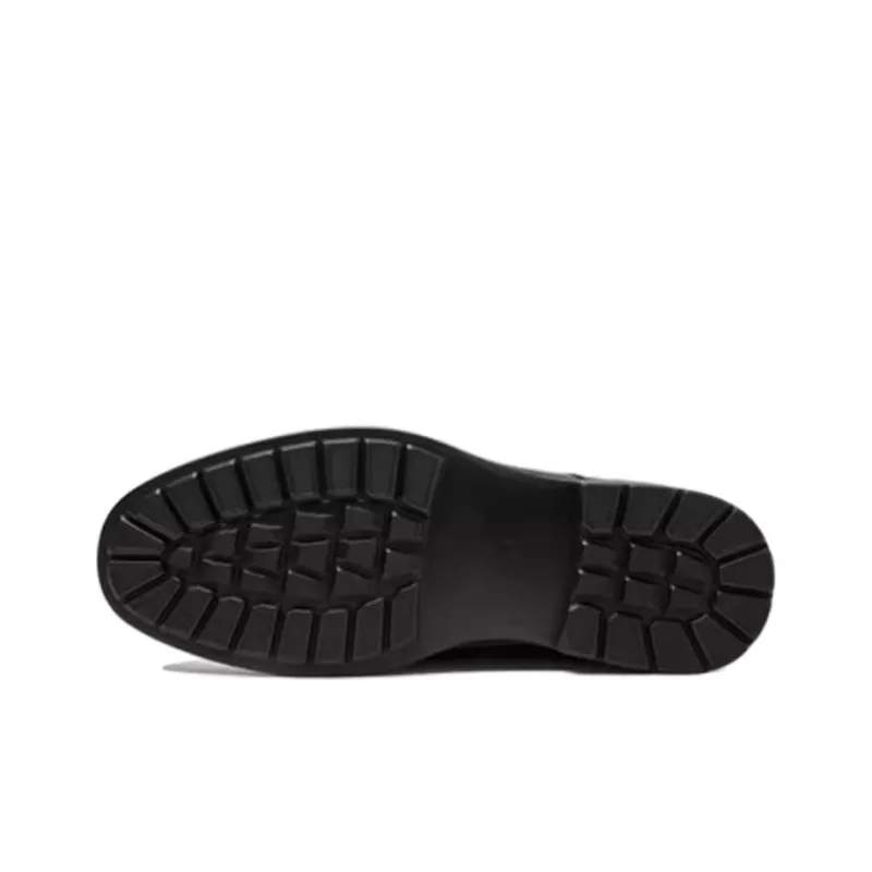 AOKANG Dress Shoes Men Low Top Black-4