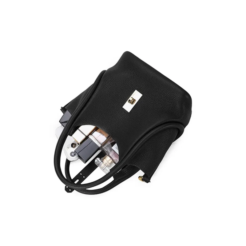PIERRE CARDIN Cow Leather Shoulder Bag Regular Women's Black/Green/Brown/Red-4