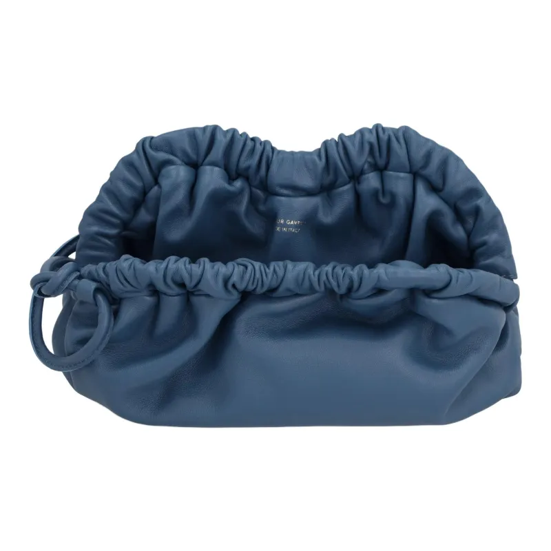 MANSUR GAVRIEL Lambskin One Shoulder Crossbody Clutches Mini Women's Blue-2