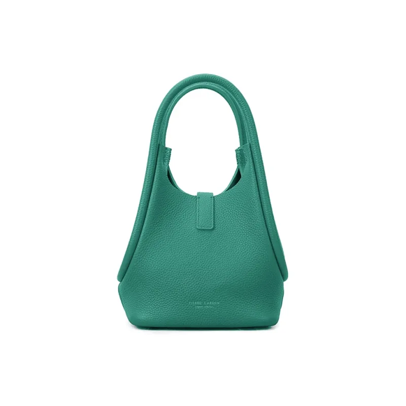 PIERRE CARDIN Cow Leather Shoulder Bag Regular Women's Black/Green/Brown/Red-11