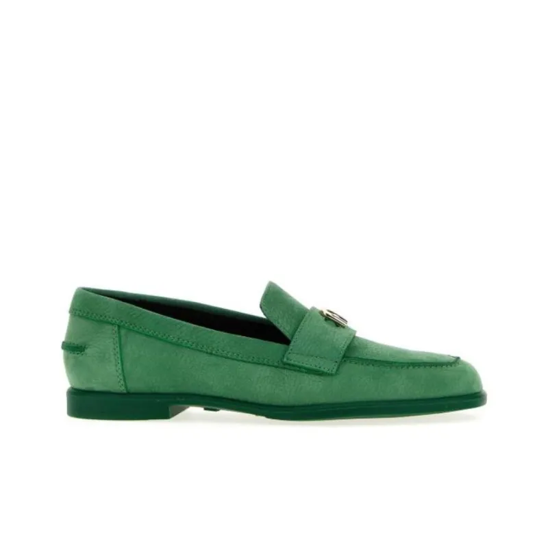 Furla Loafers Women's Low-Top Green-1