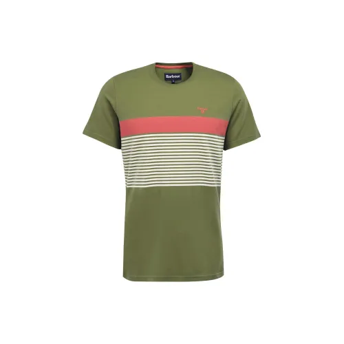 BARBOUR T-Shirts Men Green