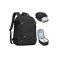 Black Upgraded Version[Includes Wet/Dry Separation+Independent Shoe Compartment]