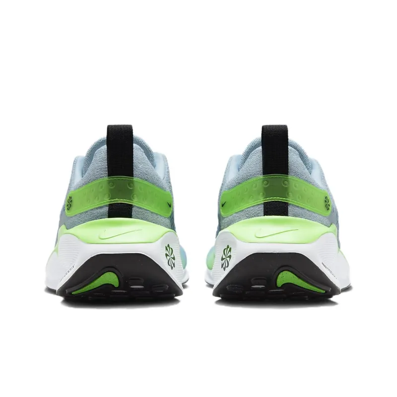 Nike ReactX Infinity Run 4 Light Armory Blue Lime-5