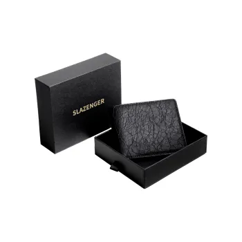 Slazenger PU Card Holder Wallet Men's Black