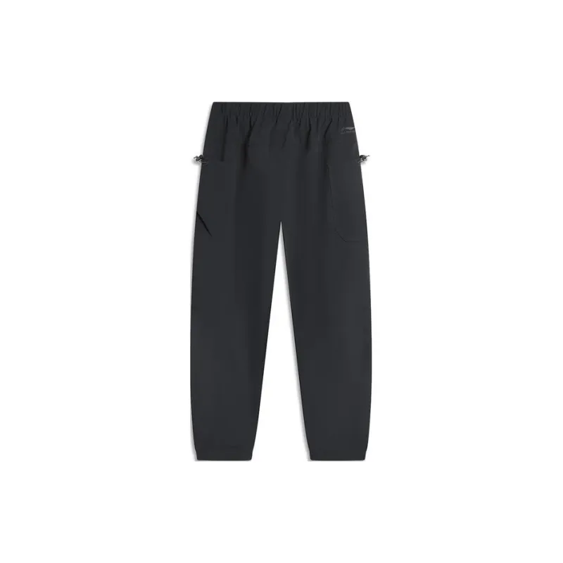 LiNing Weekend Youth Knitted Sports Pants Men's Black-1