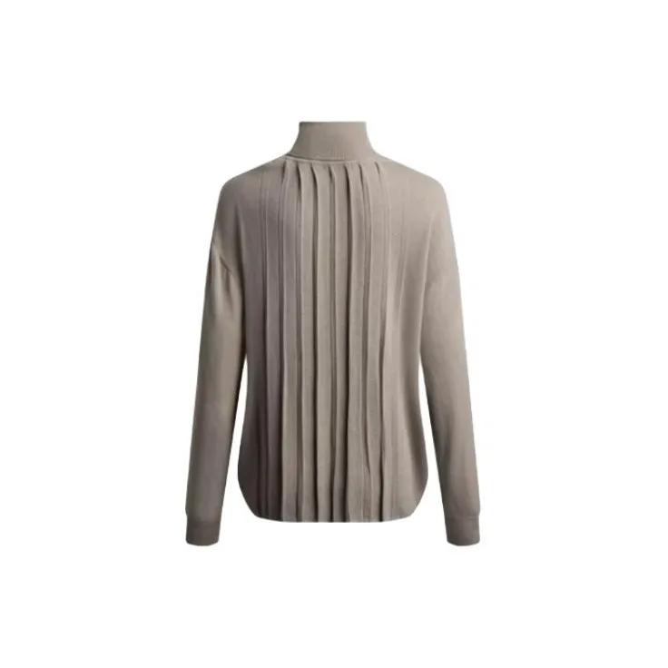 ARMANI EXCHANGEAE Sweater Women's Light Coffee-1