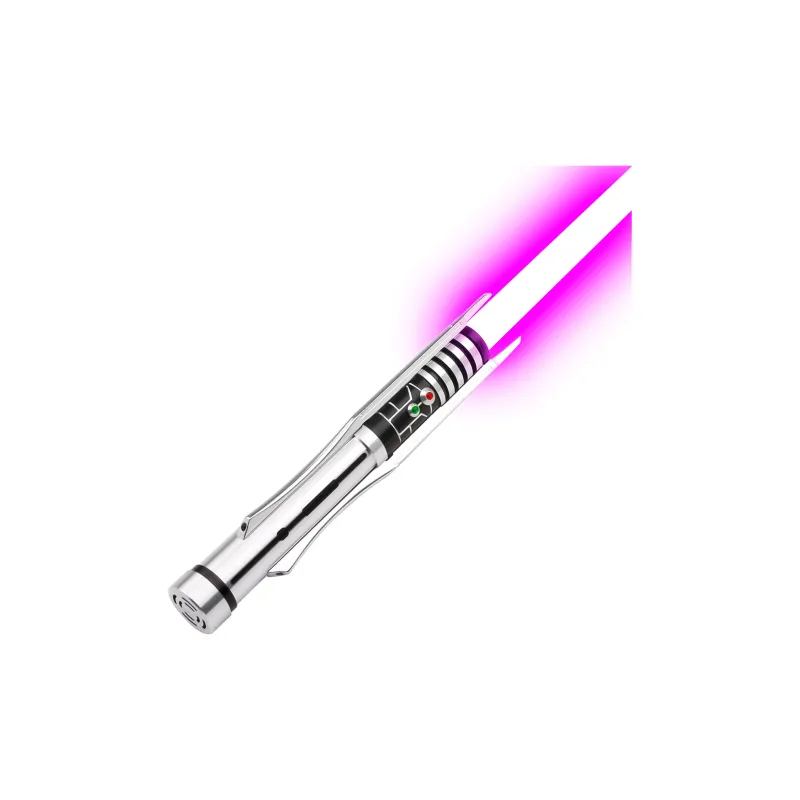 AOSABER Star Wars RVJ Lightsaber Neopixel Force Laser Sword Color Changing Metal Controller Model Accessories-5