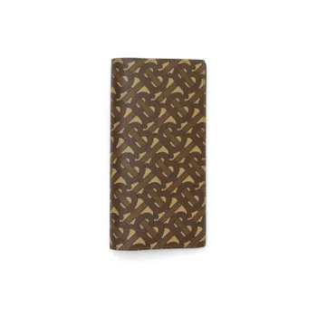 Burberry Cow Leather Wallet Men's Brown