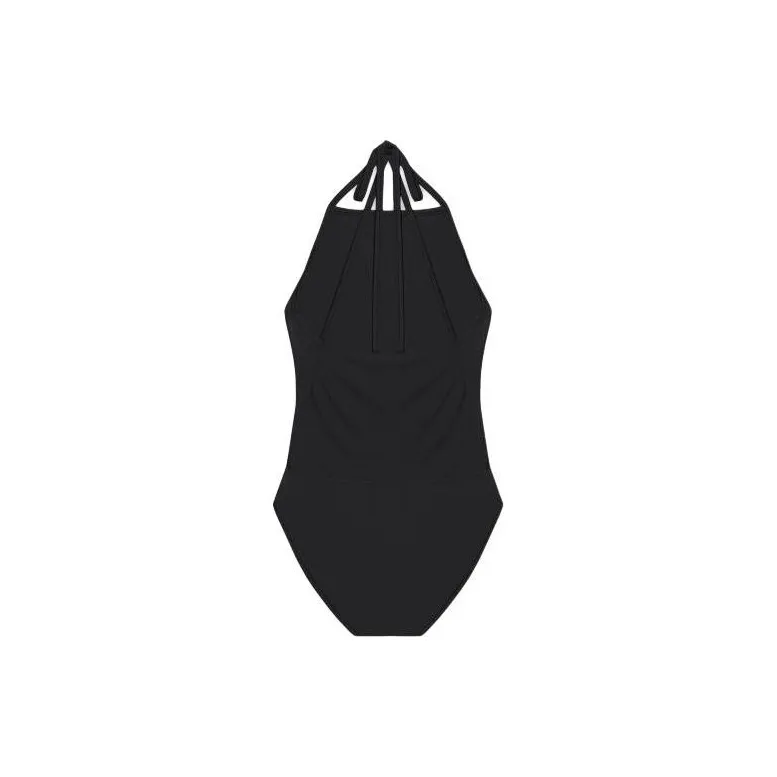 Balenciaga Strappy One Piece Swimsuit 'Black'-1