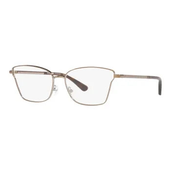 MICHAEL KORS Metal Rectangular Eyeglass Frames Women's Gold