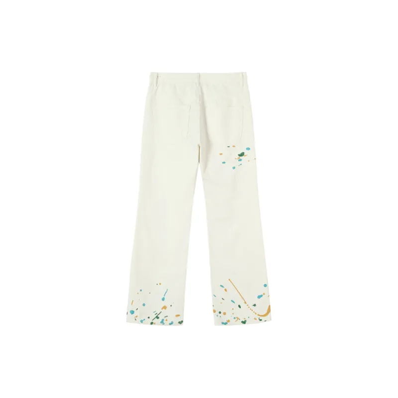 YADcrew Jeans Unisex White-1