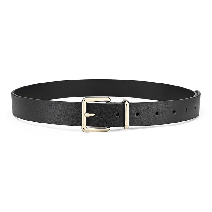 FAIRWHALE Seamless Belt Alloy Pin Buckle Genuine Leather Belt Women's Width 3.0cm-3