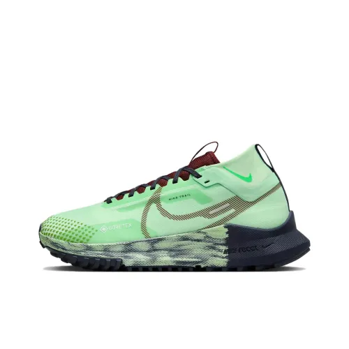 Nike Women's React Pegasus Trail 4 GORE-TEX 'Vapor Green Dark Thunder Blue'