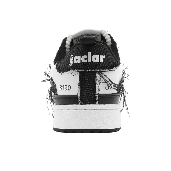 JACLAR Skateboard Shoes Unisex White Black-5