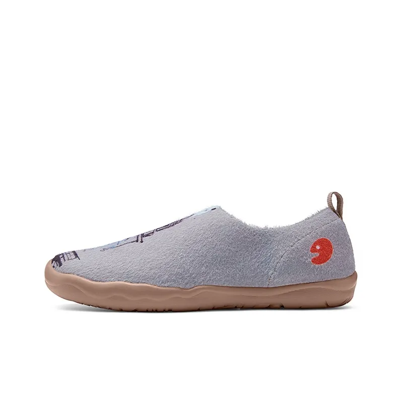 U.IN Painted Travel Shoes Toledo 1 German Silhouette Collection Low-Top Casual Shoes Unisex-0