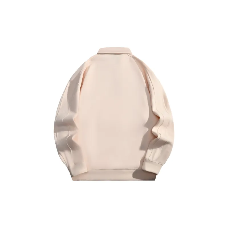 ZMOH Plain Net Series Sweatshirts Unisex-6