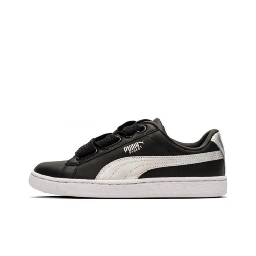 Puma Women's Basket Heart 'Explosive - Black'