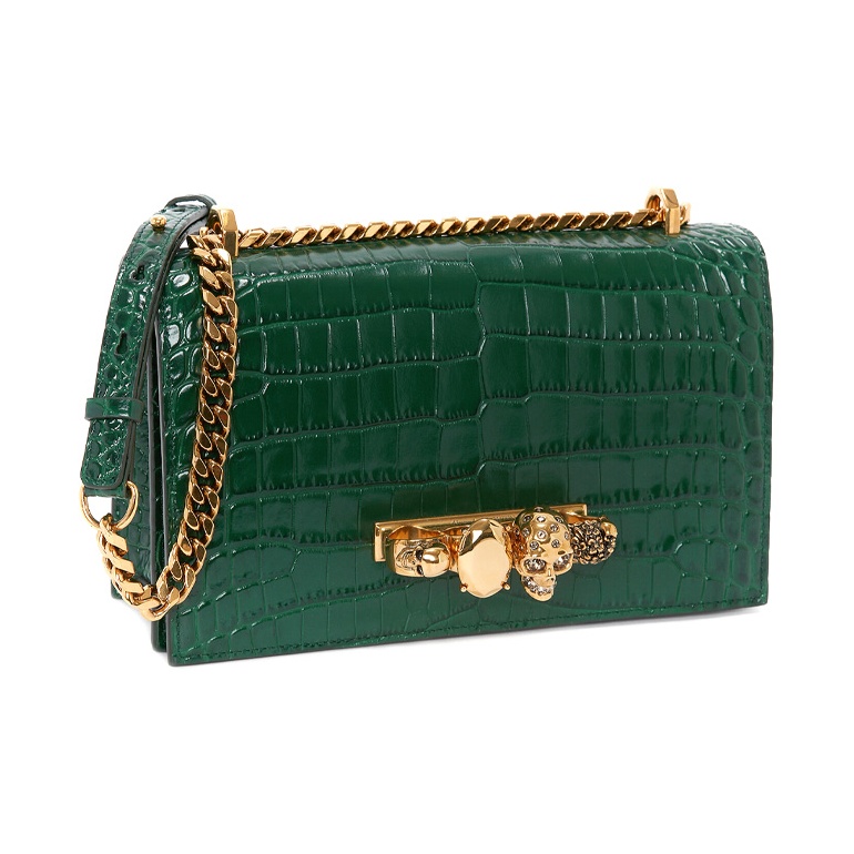 ショルダーバッグ・ポシェット ALEXANDER MCQUEEN Women Shoulder Bags 7557031BLE23510 Green Alexander McQueen Shoulder Bags - POIZON