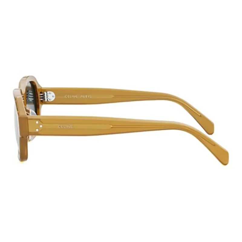 CELINE Square Sunglasses Unisex Brown-2