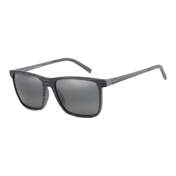 Maui Jim Rectangular Sunglasses Unisex Black