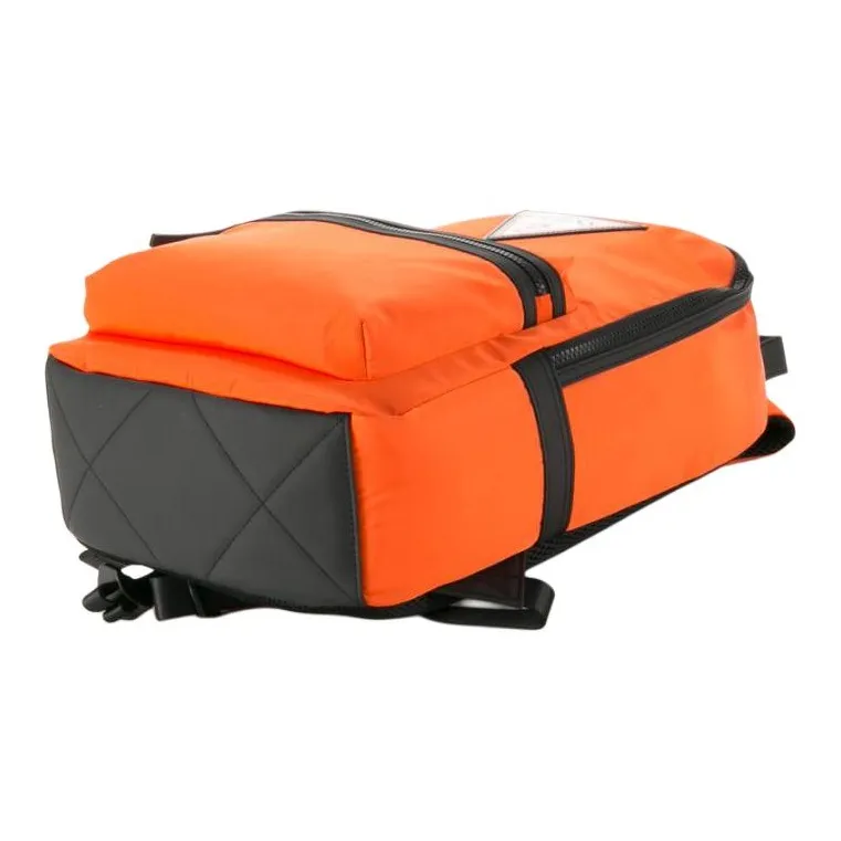 GUESS Canvas Canvas Bag Backpack Regular Men's Orange-3